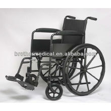 Черное порошковое покрытие для ручной инвалидной коляски с магнитным колесом